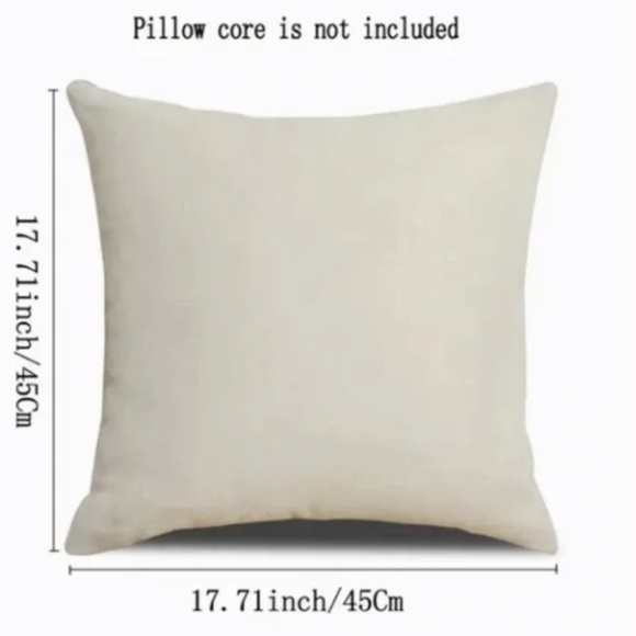 NEW EASTER/SPRING/NURSERY BUNNY RABBIT DECORATIVE PILLOW COVER 17.7" X 17.7" - Picture 3 of 3